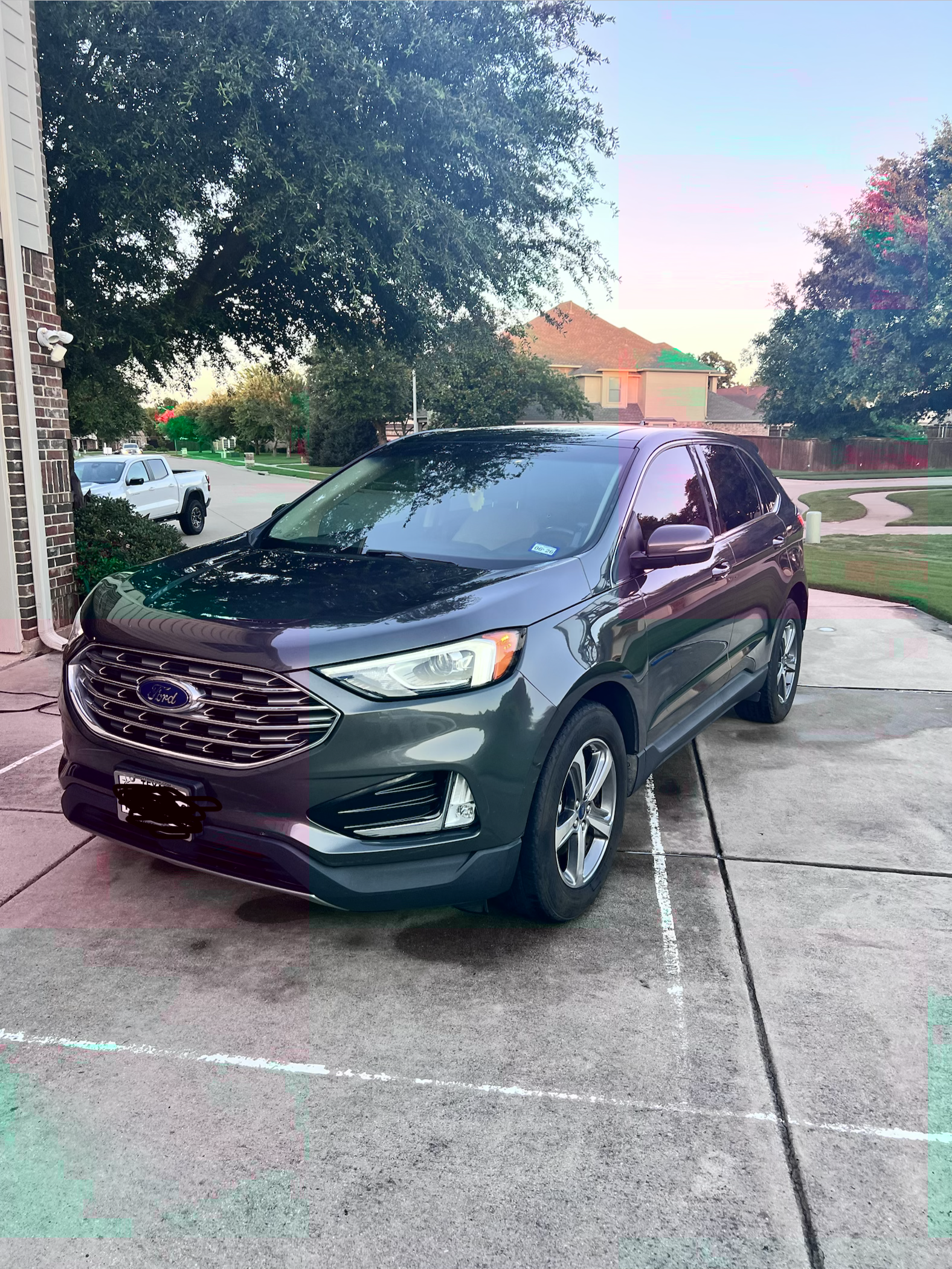 Shiny car exterior
